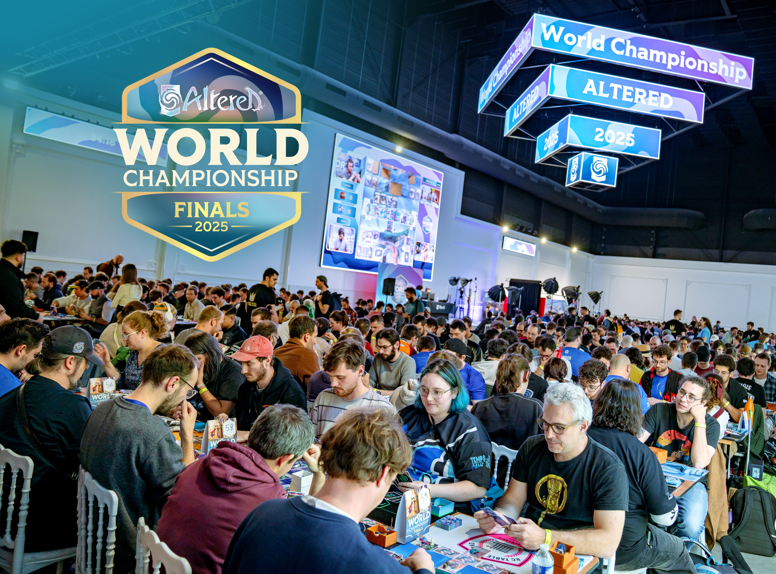 Players competing at the Altered World Championship Finals 2025